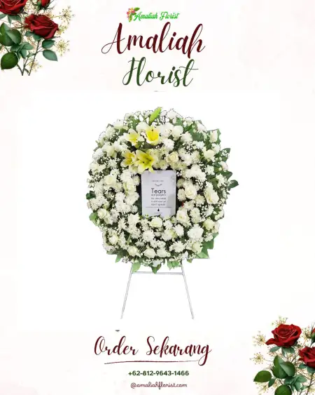Krans Bunga Duka Daya Murni